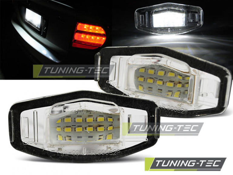 Upgrade LED Kennzeichenbeleuchtung für Honda Accord / Civic VII/VIII / City / Legend kaltweiß